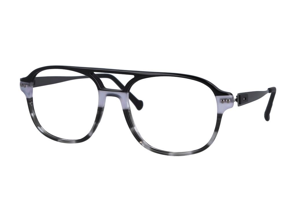 iGreen IG4.119 aviator eyeglasses in Grey Black