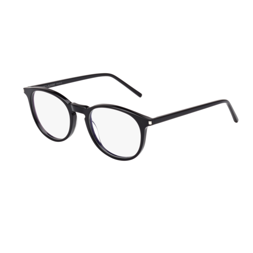 Saint Laurent SL 106 square eyeglasses in Black