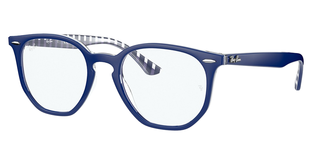 BLUE ON VICHY BLUE/WHITE