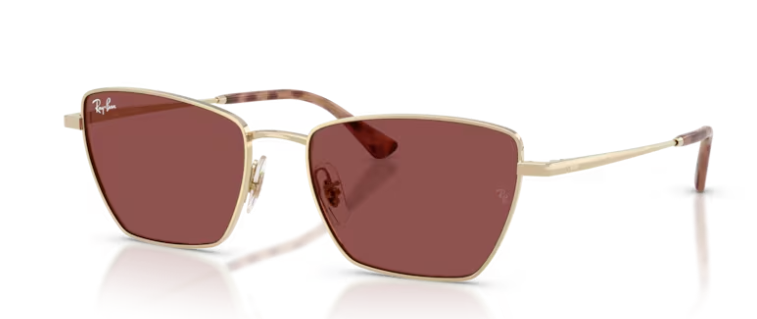 PALE GOLD / DARK VIOLET