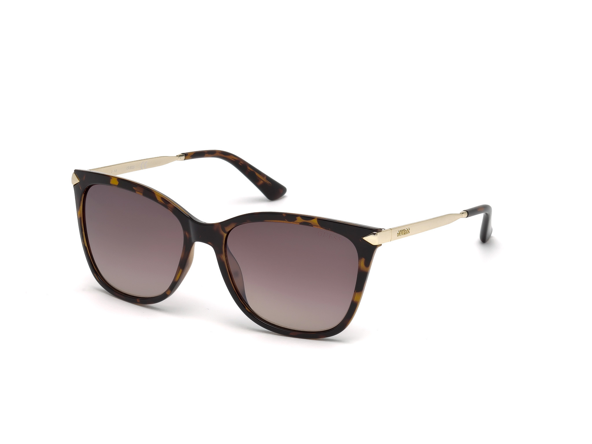 Shiny Havana With Gold/brown Gradient With Light Flash Lens