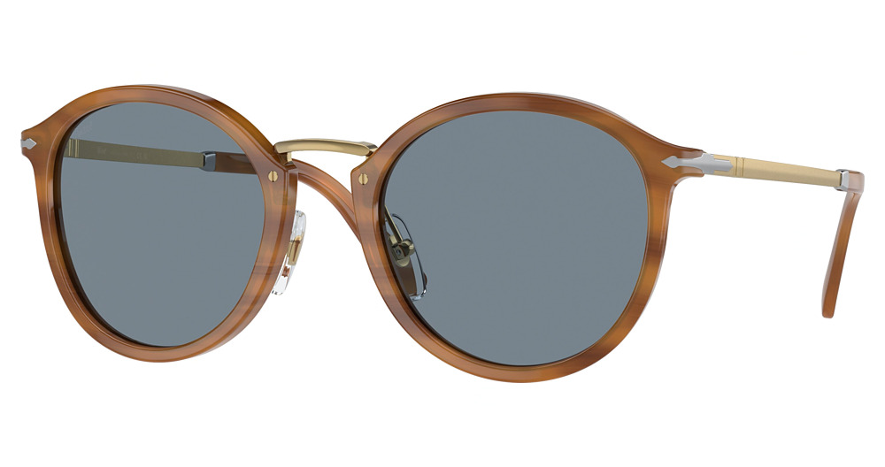STRIPED BROWN / LIGHT BLUE