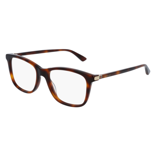 Gucci GG0018O rectangle sunglasses in Havana