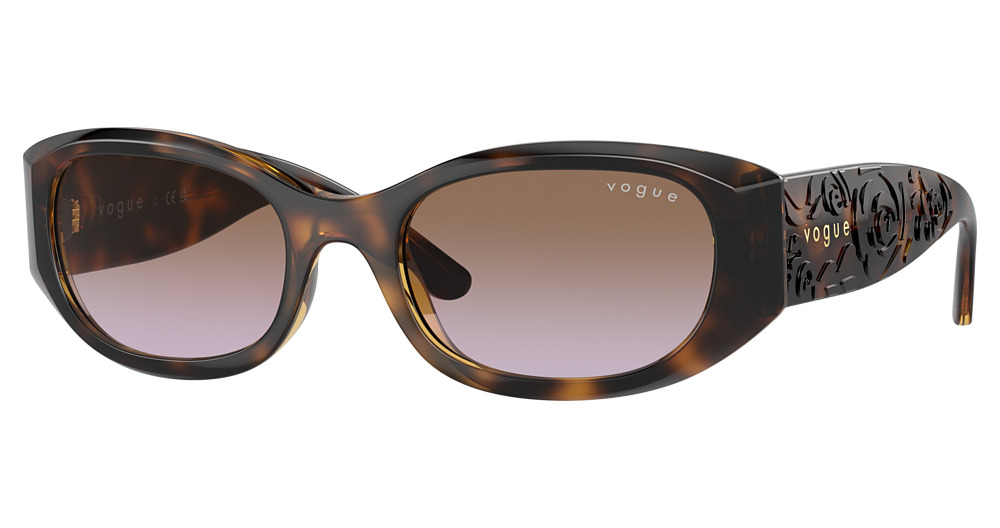 DARK HAVANA / VIOLET GRADIENT BROWN