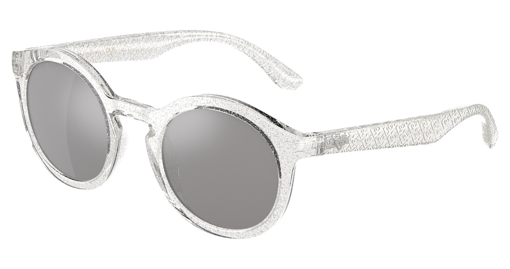 CRYSTAL GLITTER / LIGHT GREY MIRROR SILVER 80