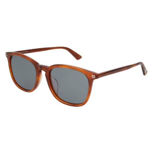 Gucci GG0154SA rectangle sunglasses in Havana