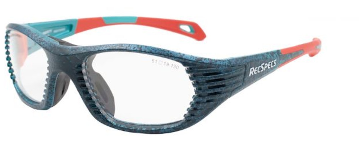 Spotted Turquoise Orange