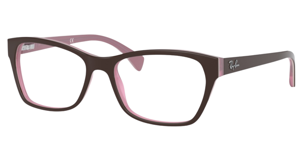 MATTE BROWN ON OPAL PINK