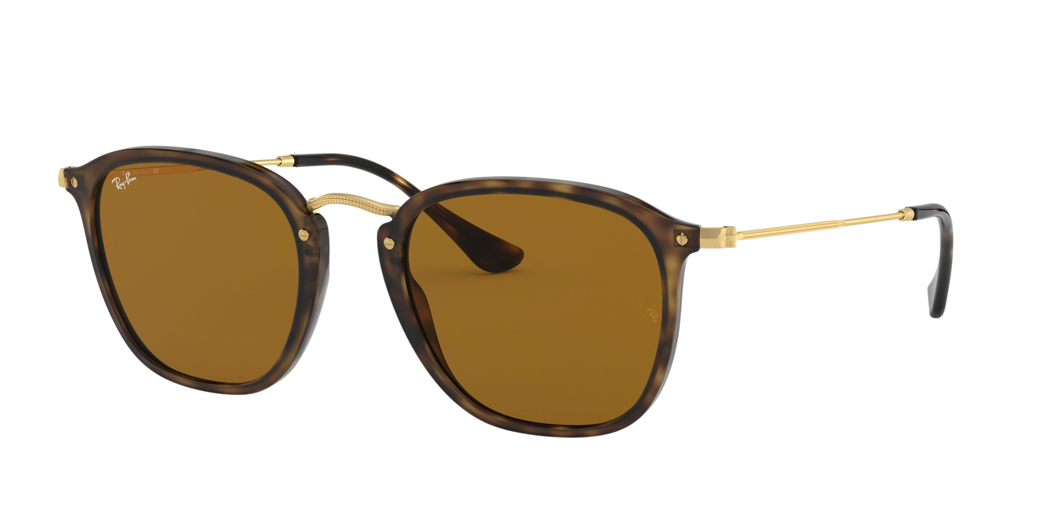 Ray-Ban RB2448NF square sunglasses in Havana