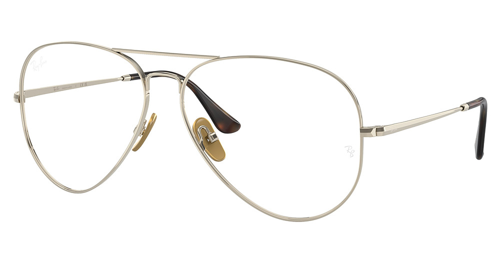 Ray-Ban RX8789 AVIATOR TITANIUM eyeglasses in Arista