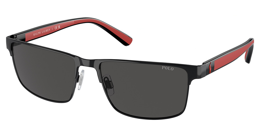 SHINY BLACK / DARK GREY