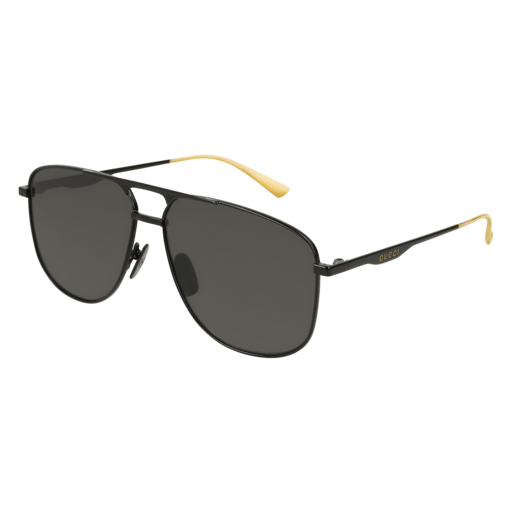 Gucci GG0336S aviator sunglasses in Black