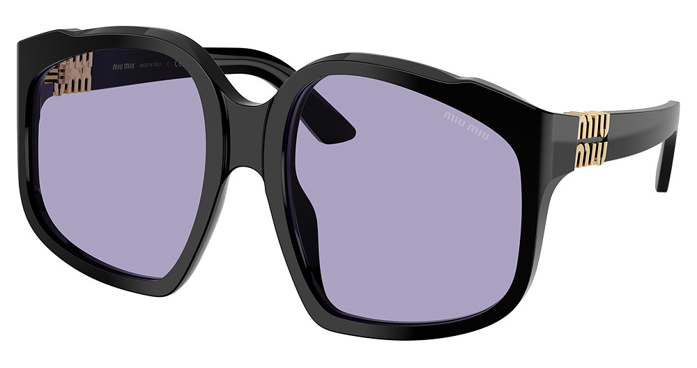 Miu Miu MU A07SF sunglasses in Black/Violet