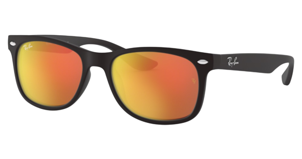 MATTE BLACK / BROWN MIRROR ORANGE