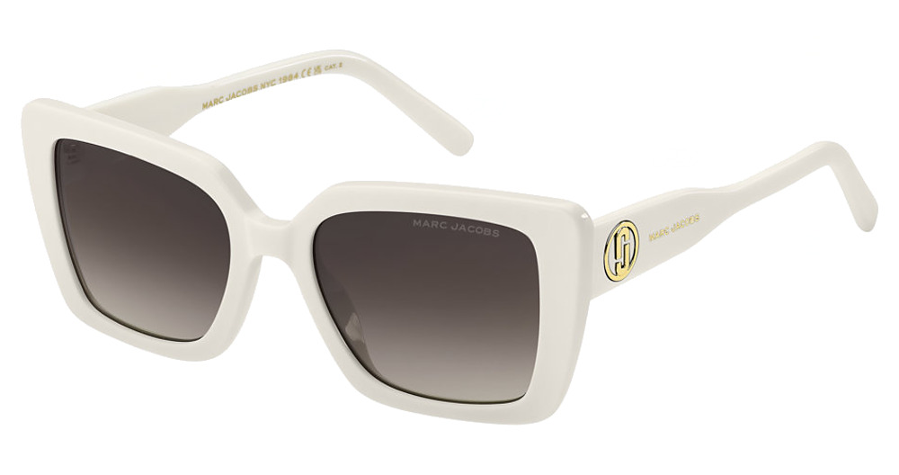 Marc Jacobs MARC 733/S rectangle sunglasses in Ivory/Brown Shaded