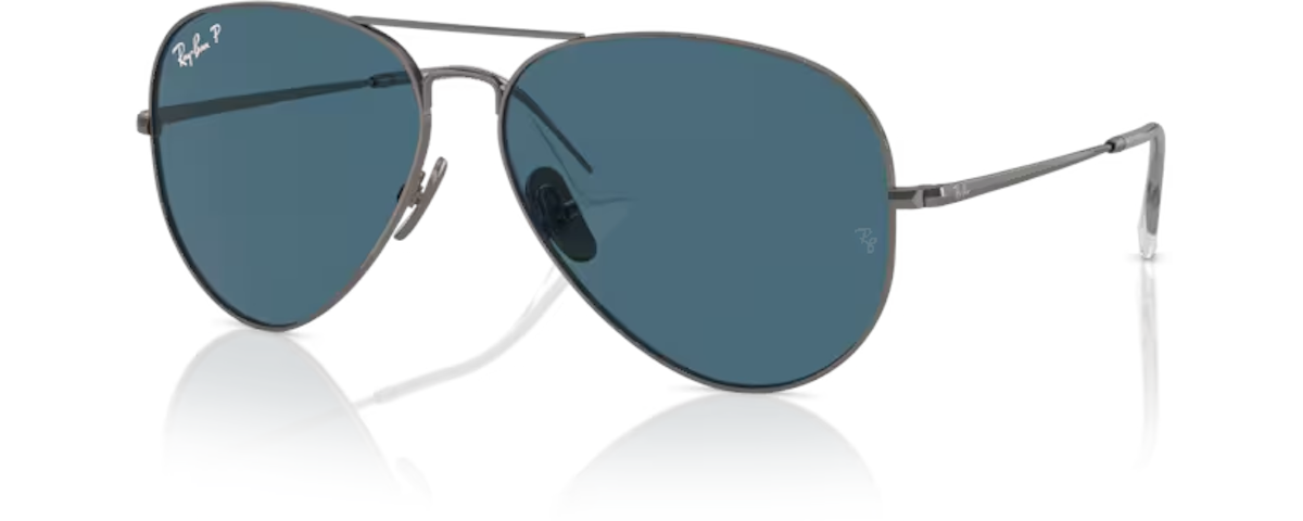 GUNMETAL / POLAR BLUE