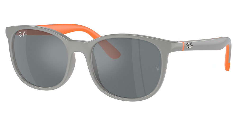 GRAY ON RUBBER ORANGE / GREY MIRROR BLACK