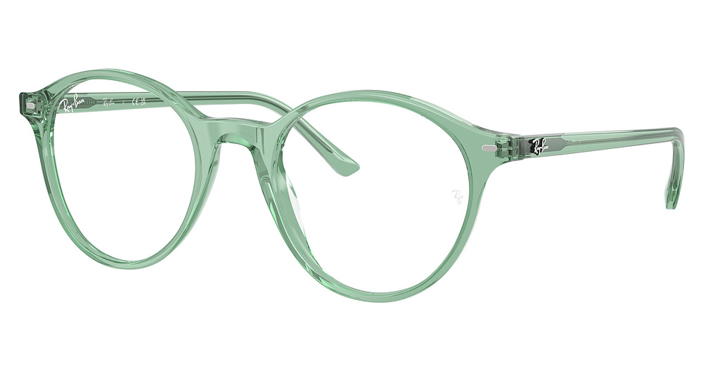 Ray-Ban RX5430F #N/D round eyeglasses in Light Green