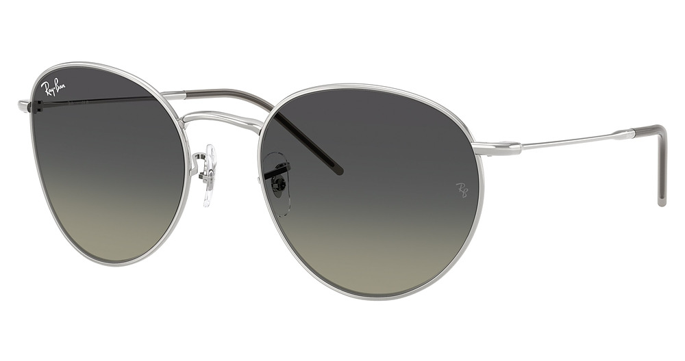 Ray-Ban RBR0103S ROUND REVERSE round sunglasses in Silver/Grey Gradient