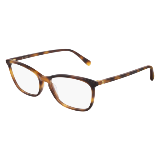 Gucci GG0548O rectangle sunglasses in Havana