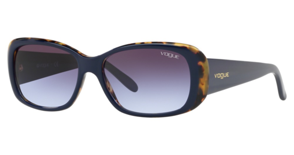 TOP BLUE/TORTOISE / VIOLET GRADIENT DARK GREY