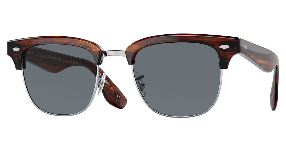 DARK AMBER SMOKE / INDIGO PHOTOCHROMIC