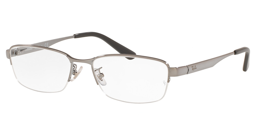 Ray-Ban RX6453D irregular eyeglasses in Gunmetal
