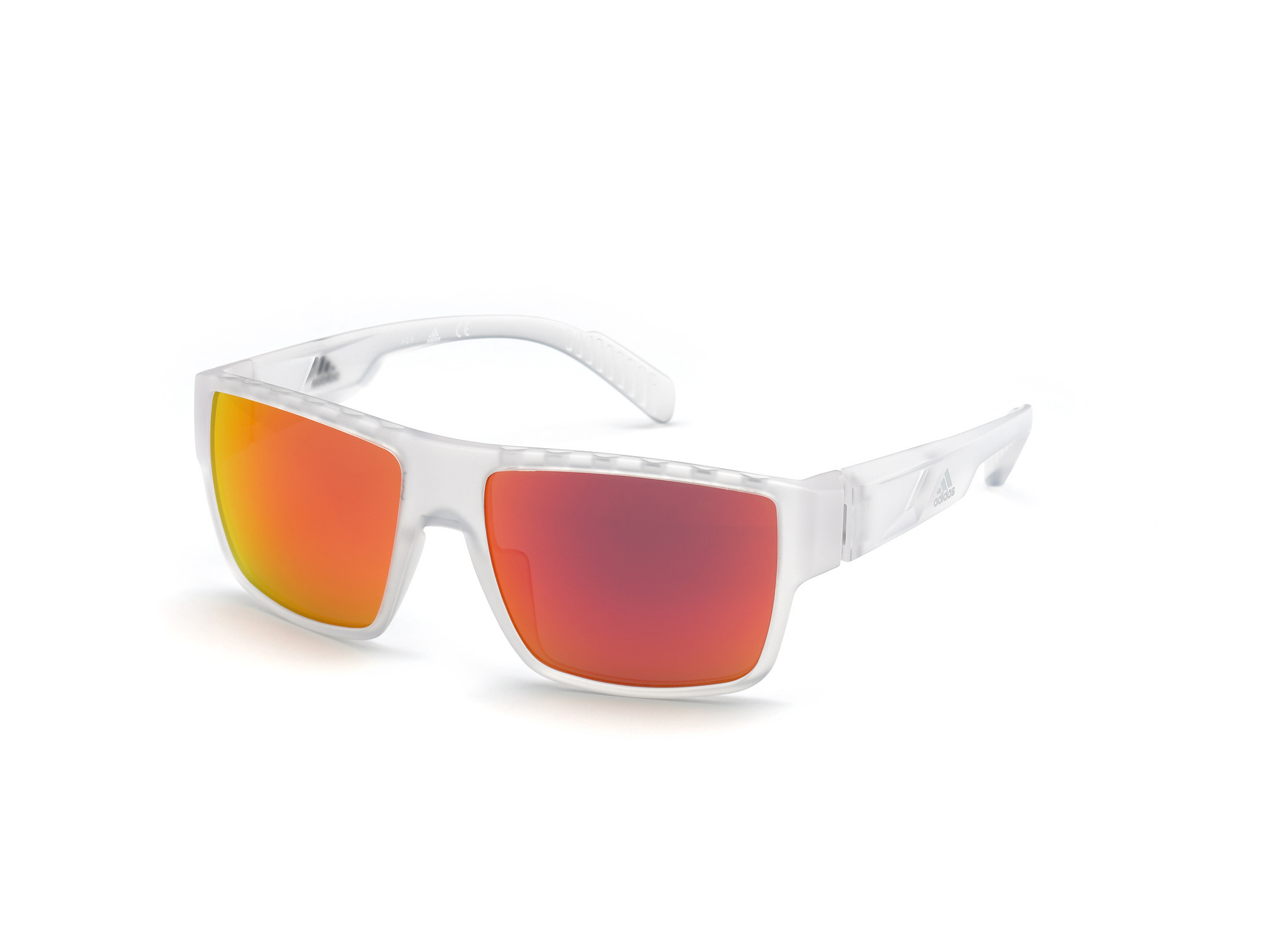 Crystal / Smoke Orange Mirror Lens