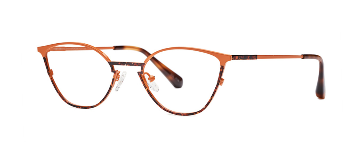 Tangerine/Tortoise