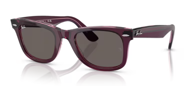 VIOLET ON TRANSPARENT PI / DARK GREY