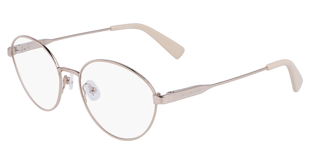 Longchamp Rose Gold Metal Sunglasses