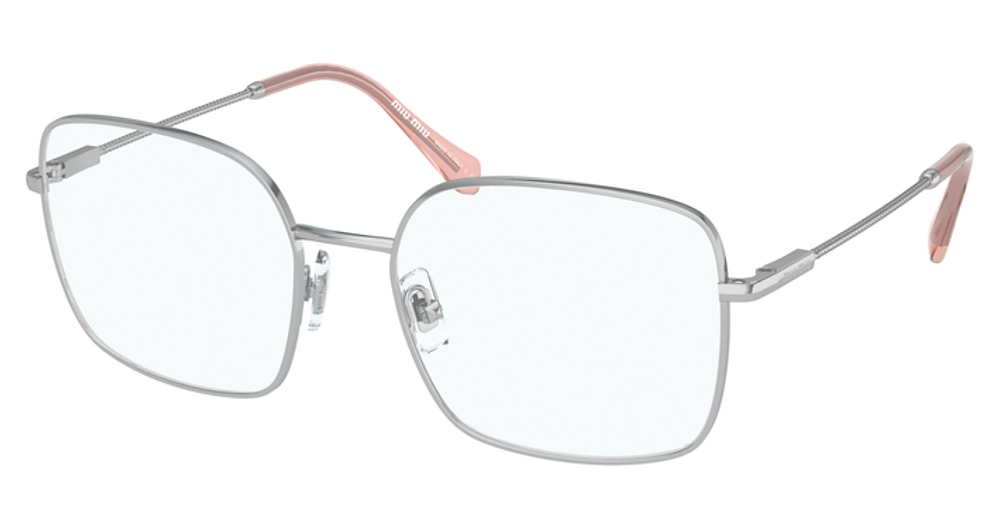 Miu Miu MU 51TV round eyeglasses in Silver