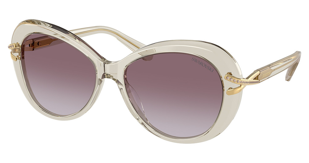 TRANSPARENT BEIGE / VIOLET GRADIENT