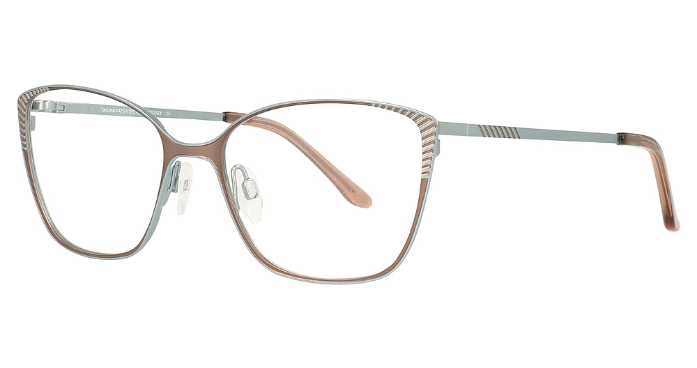 Satin Brown & Satin Teal