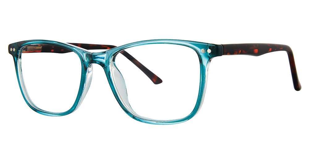 teal crystal/tortoise