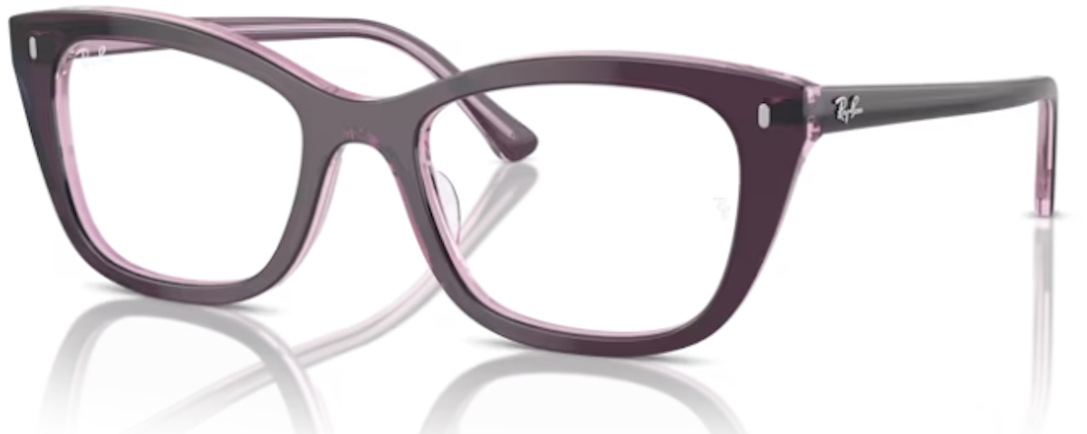 VIOLET ON TRANSPARENT PI