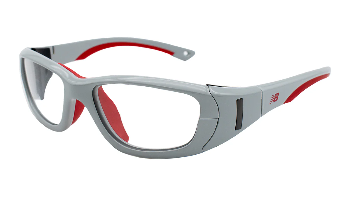 GREY/RED