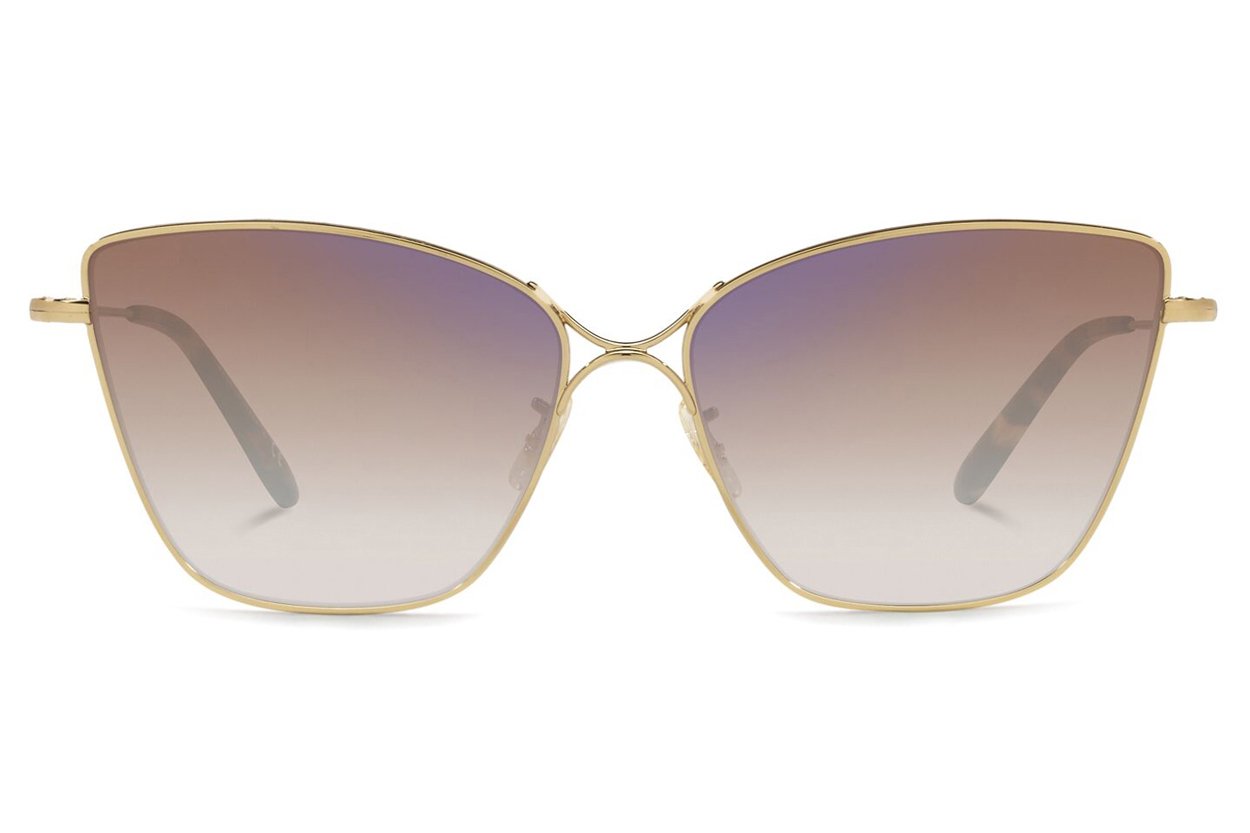 GOLD / SOFT TAN GRADIENT MIRROR