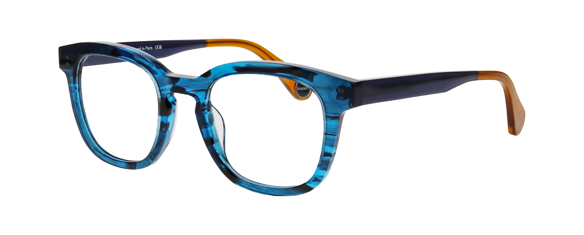 BLUE TRANSPARENT BLACK