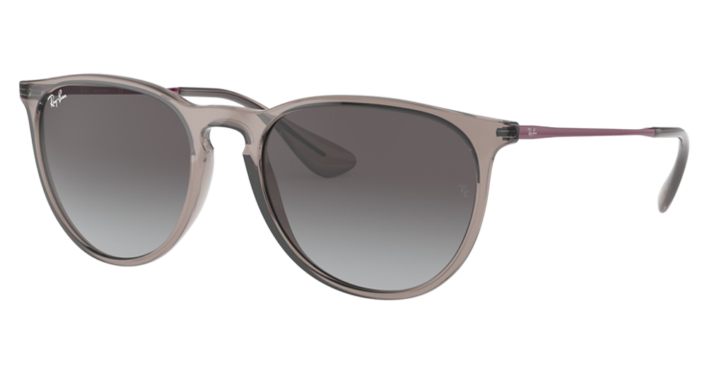 Ray-Ban RB4171F ERIKA round sunglasses in Transparent Grey