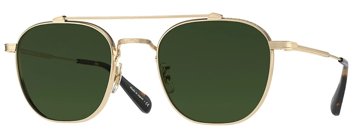 BRUSHED GOLD / GREEN