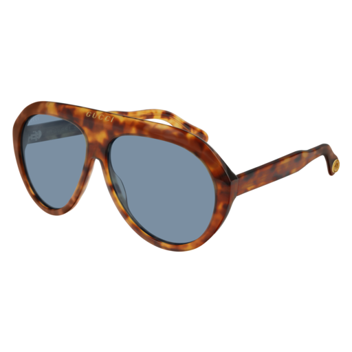 Gucci GG0479S round sunglasses in Havana