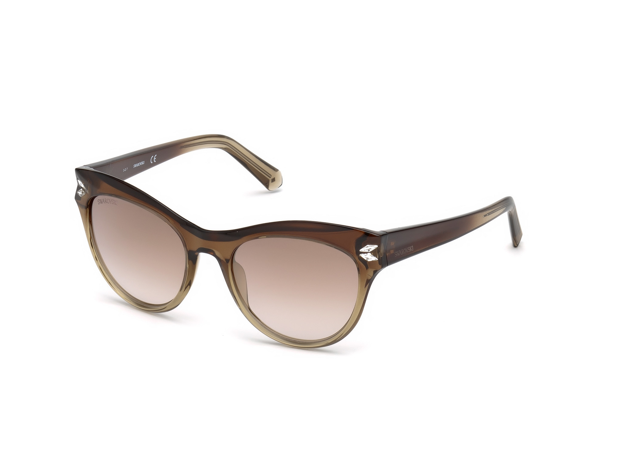 Light Brown / Brown Mirror Lenses