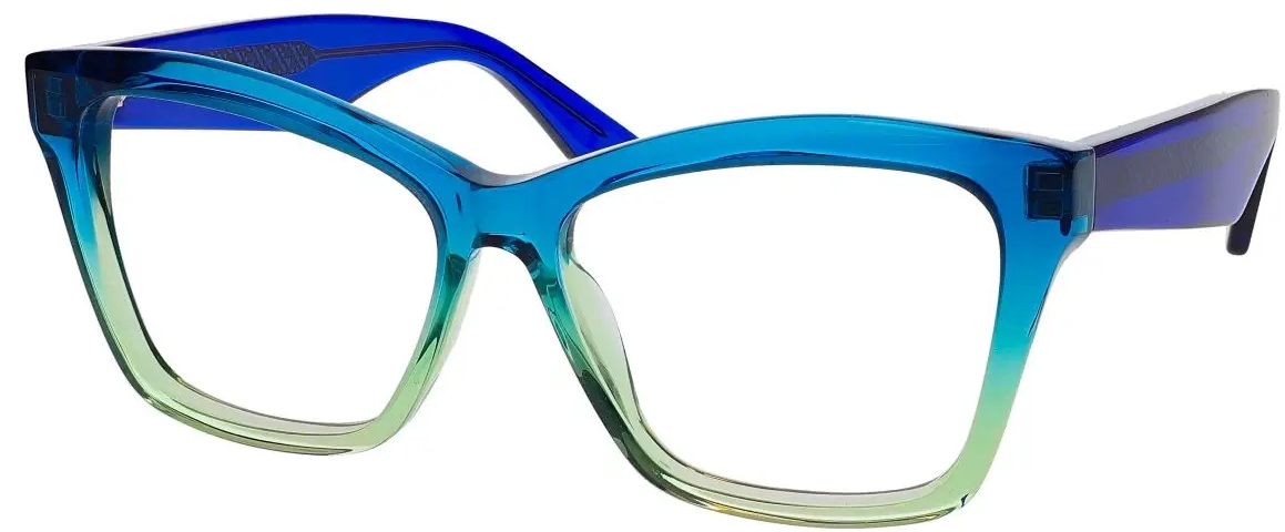 B76G BLUE GREEN FADE