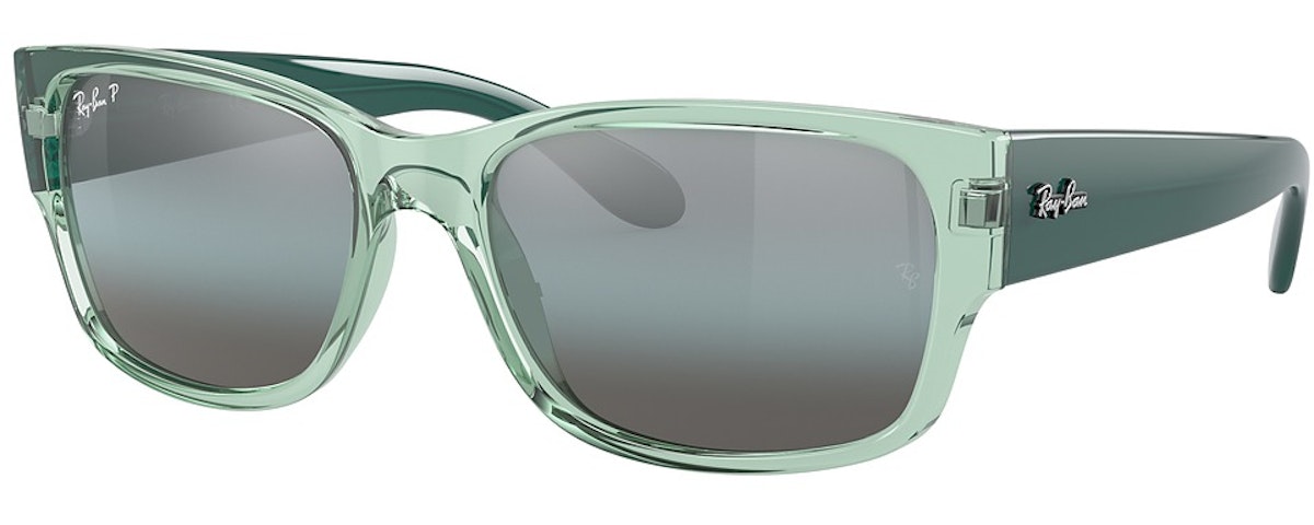 TRANSPARENT GREEN / POLAR BLUE
