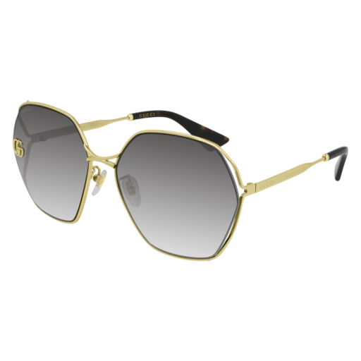 Gucci GG0818SA aviator sunglasses in Gold