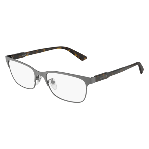 Gucci GG0494OJ rectangle eyeglasses in Havana
