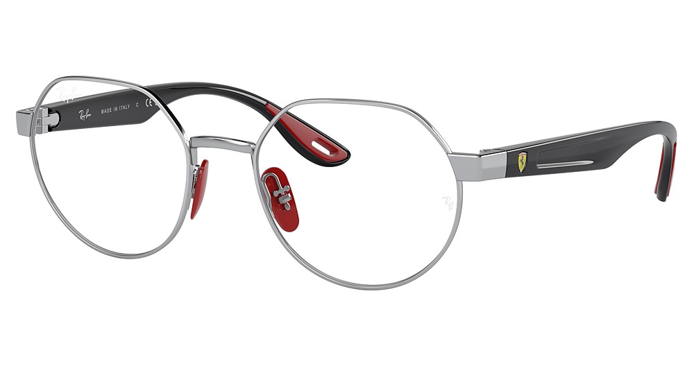 Ray-Ban RX6492M round eyeglasses in Silver