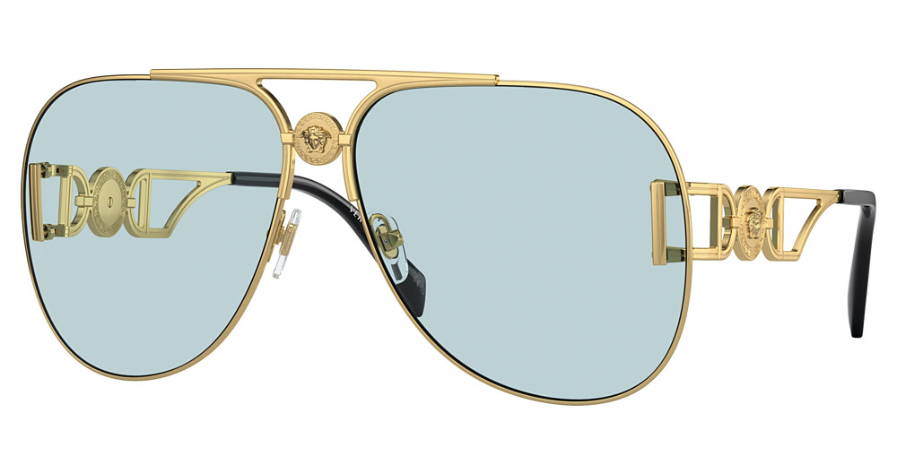 GOLD / LIGHT BLUE