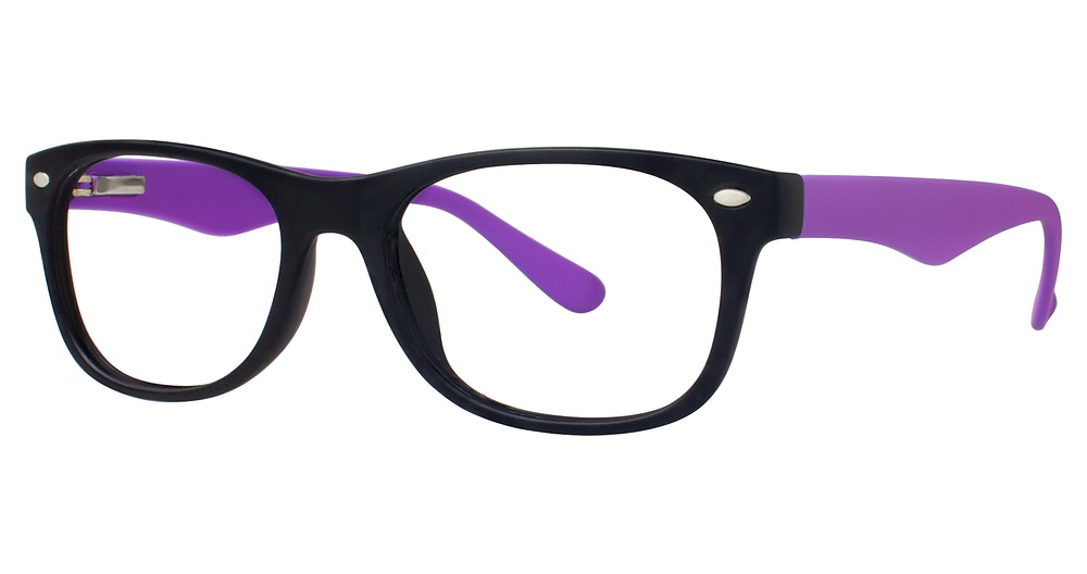 black/purple